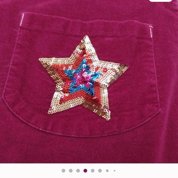 💖 Boden Pink Velvet Overalls | Girls 11–12Y | Sequin Star 💫 - Picture 3 of 8